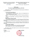 THÔNG BÁO VỀ VIỆC TẬP TRUNG HỌC SINH ĐẦU NĂM HỌC 2025 - 2026