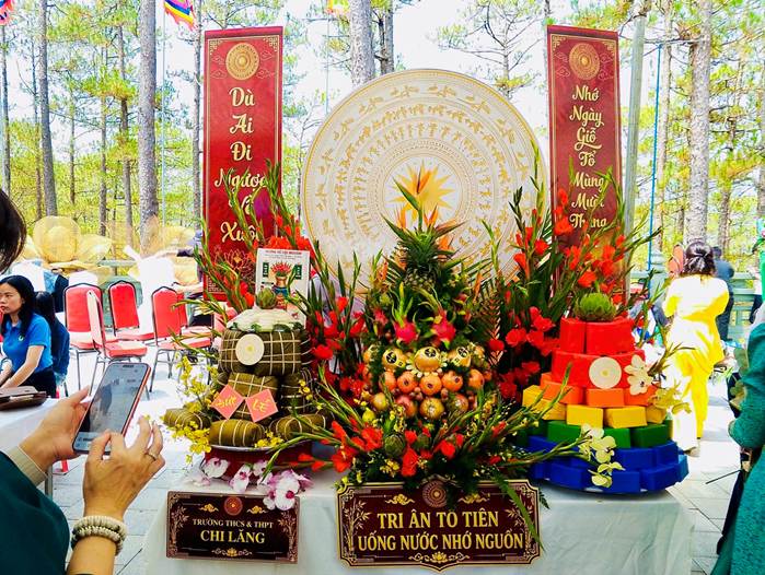 Cận cảnh mâm lễ